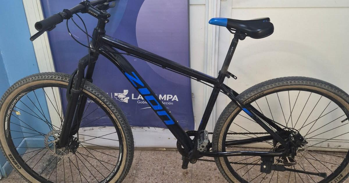 La bicicleta recuperada por la Seccional Segunda