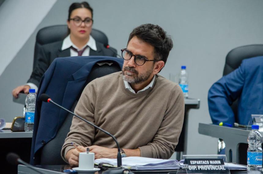 El diputado provincial del FreJuPa Espartaco Marín