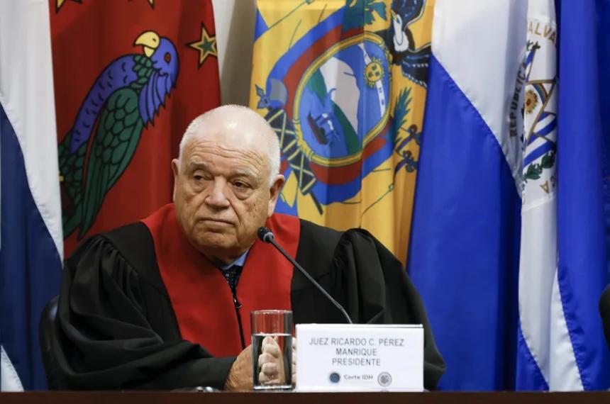 Juez de la Corte Interamericana de Derechos Humanos el uruguayo Ricardo César Pérez Manrique