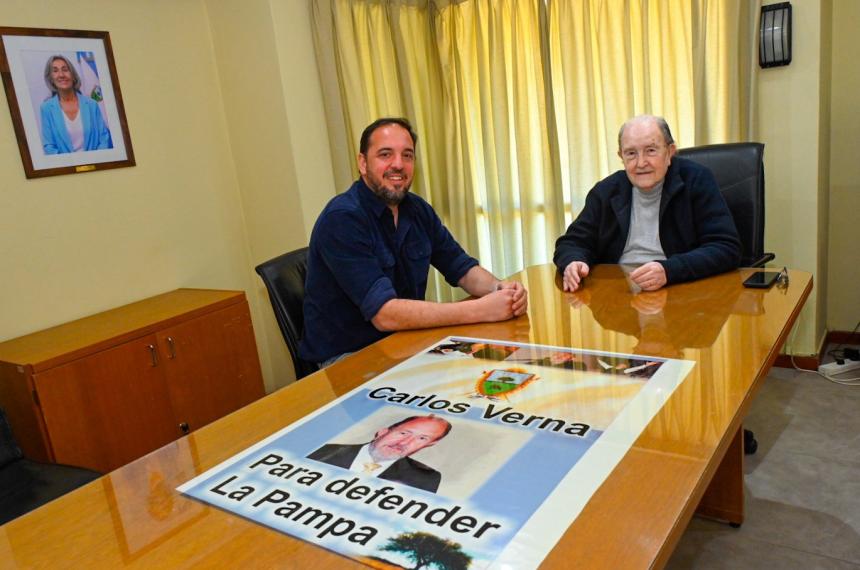 El exgobernador recibió al intendente en Pico