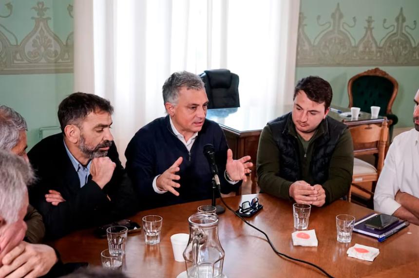 El presidente de LLA en la provincia de Buenos Aires Sebasti�n Pareja