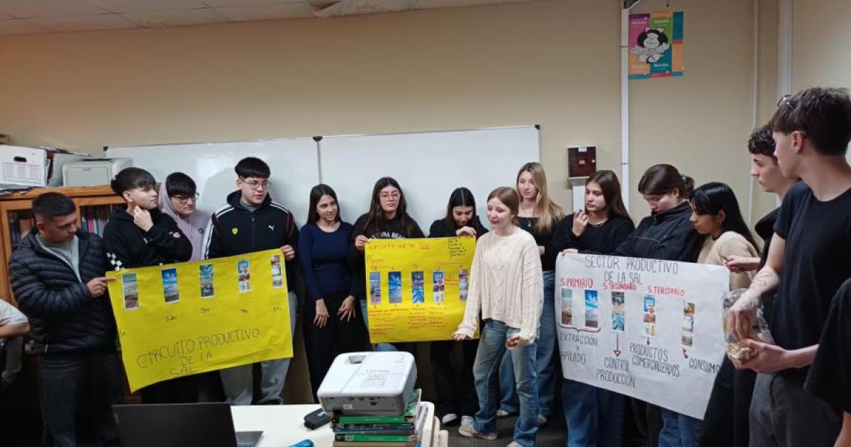 La actividad involucró a estudiantes de distintos colegios pampeanos