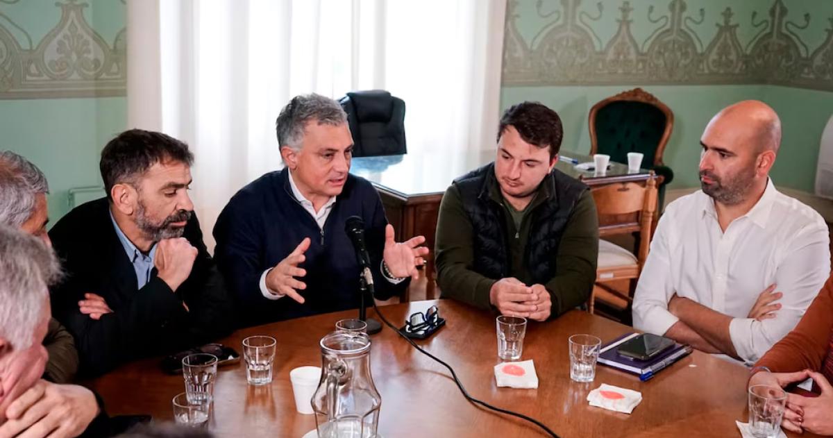 El presidente de LLA en la provincia de Buenos Aires Sebasti�n Pareja