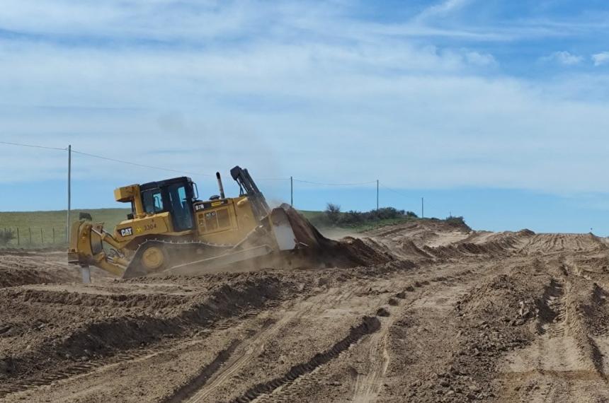 Las tareas se hacen por parte del �rea de Vialidad Provincial