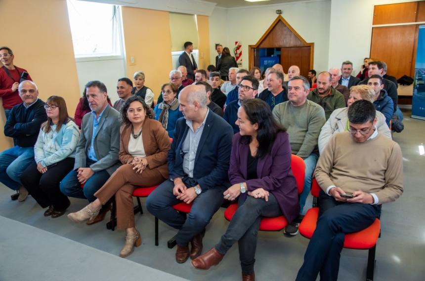 El acto fue en el auditorio del IPAV