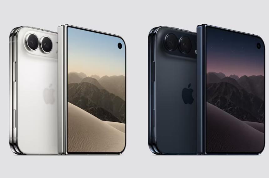 El nuevo plegable de Apple estar� disponible en blanco y negro