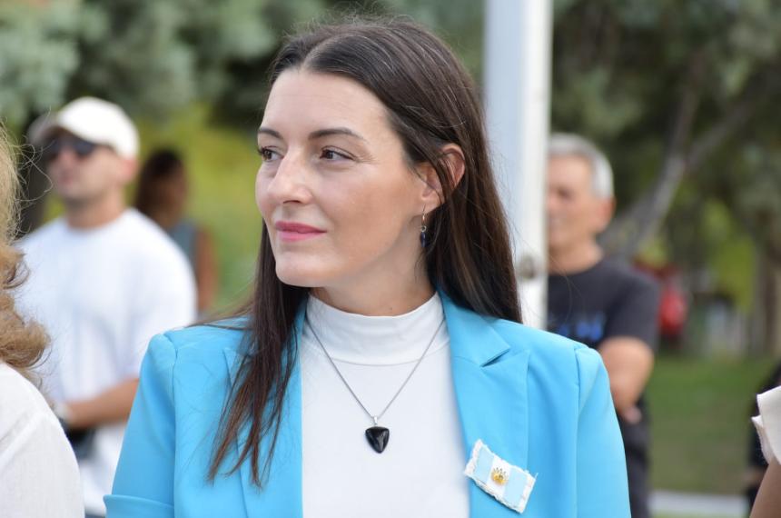Romina Montes de Oca viceintendenta de Santa Rosa