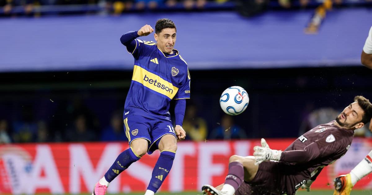 Merentiel convisrtió para Boca