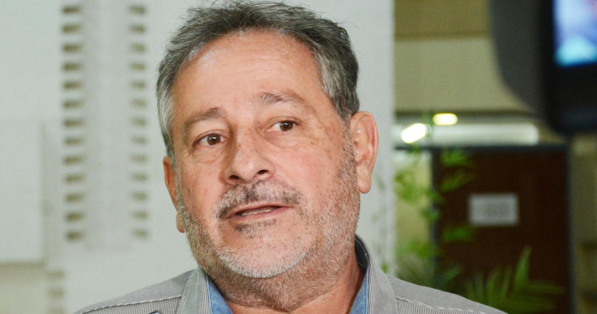 El intendente de Victorica Hugo Kenny