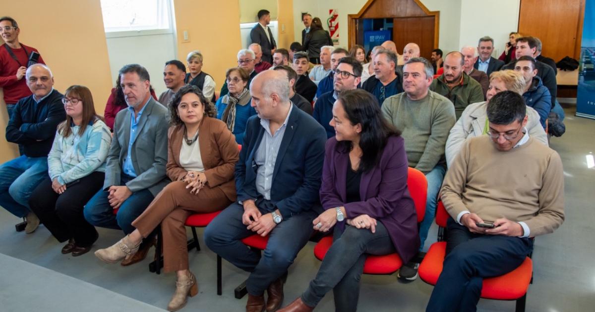 El acto fue en el auditorio del IPAV