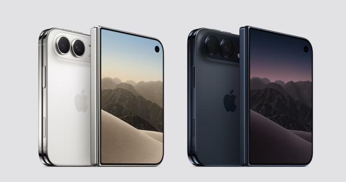 El nuevo plegable de Apple estar� disponible en blanco y negro