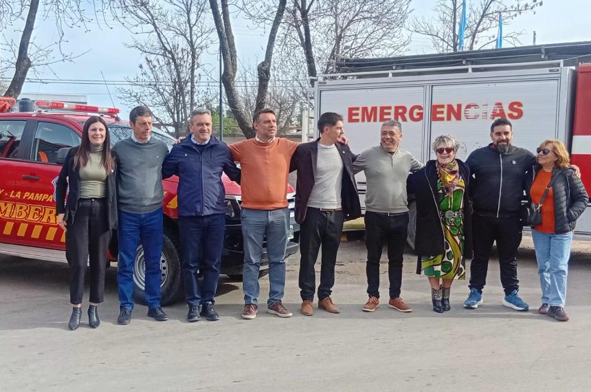 El sirenazo se produjo en el cuartel de Bomberos de Toay