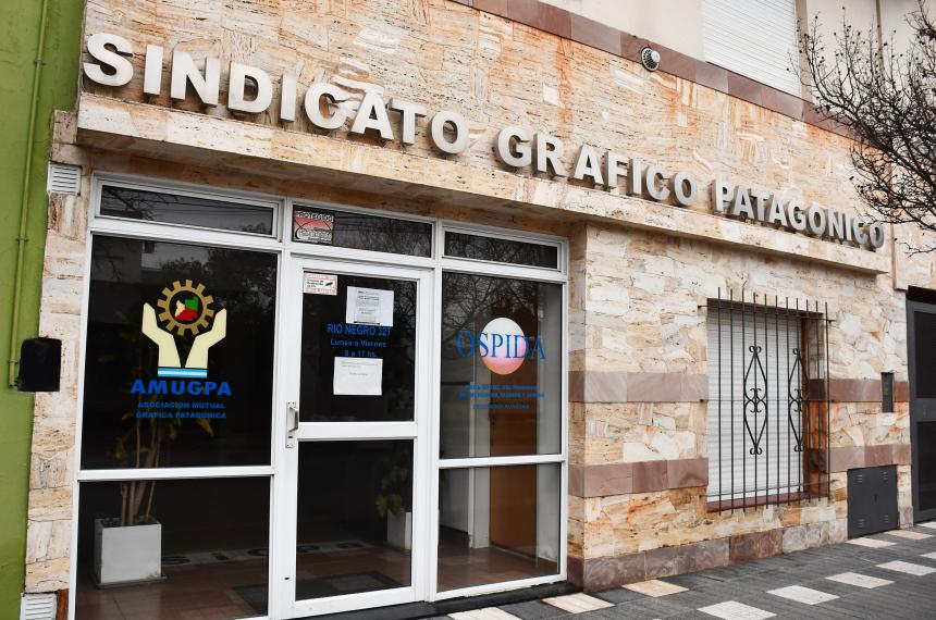 El Sindicato Gr�fico Patagónico señaló que Schmidt ha sido excluido de la conducción nacional de la federación