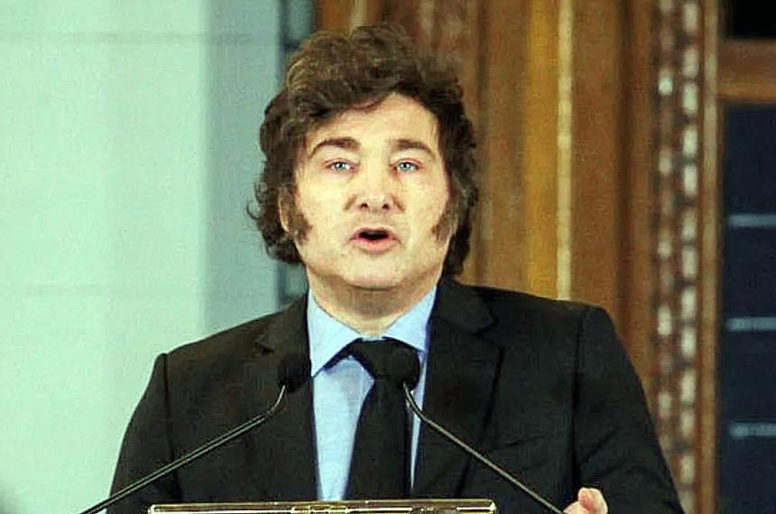 El presidente Javier Milei