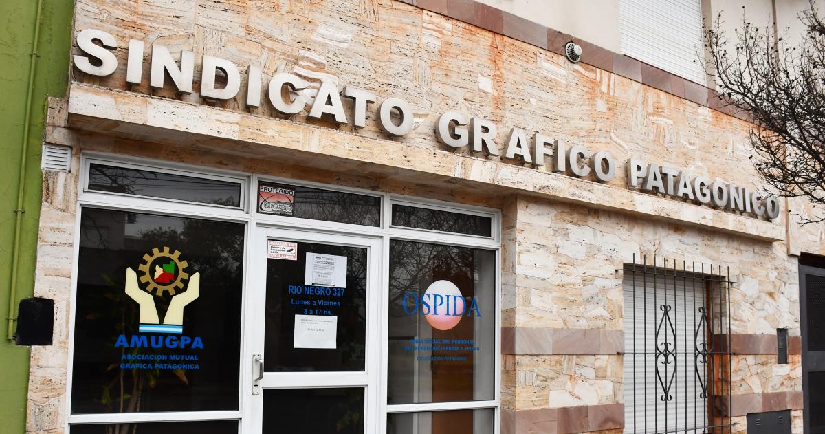 El Sindicato Gr�fico Patagónico señaló que Schmidt ha sido excluido de la conducción nacional de la federación