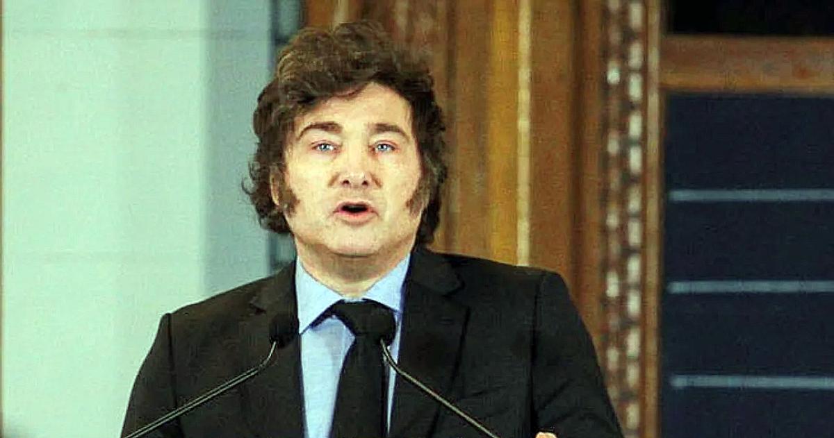 El presidente Javier Milei