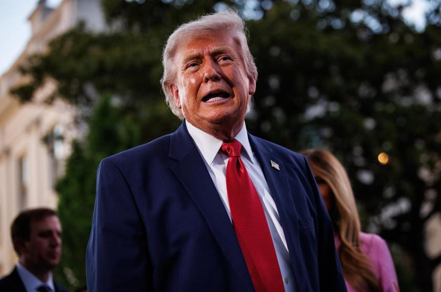 Trump dijo que un conflicto entre Argentina y Reino Unido por Malvinas sería un desastre