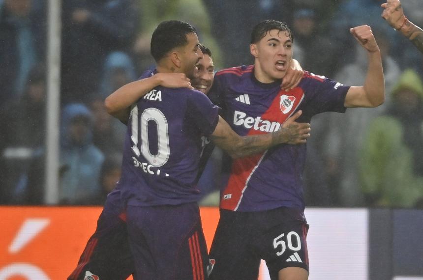 Tobías Andrada anotó el 1-0 para River