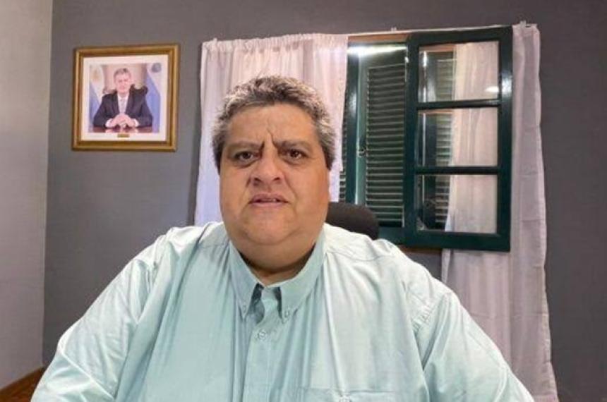 El presidente de la comuna Federico Bogarin