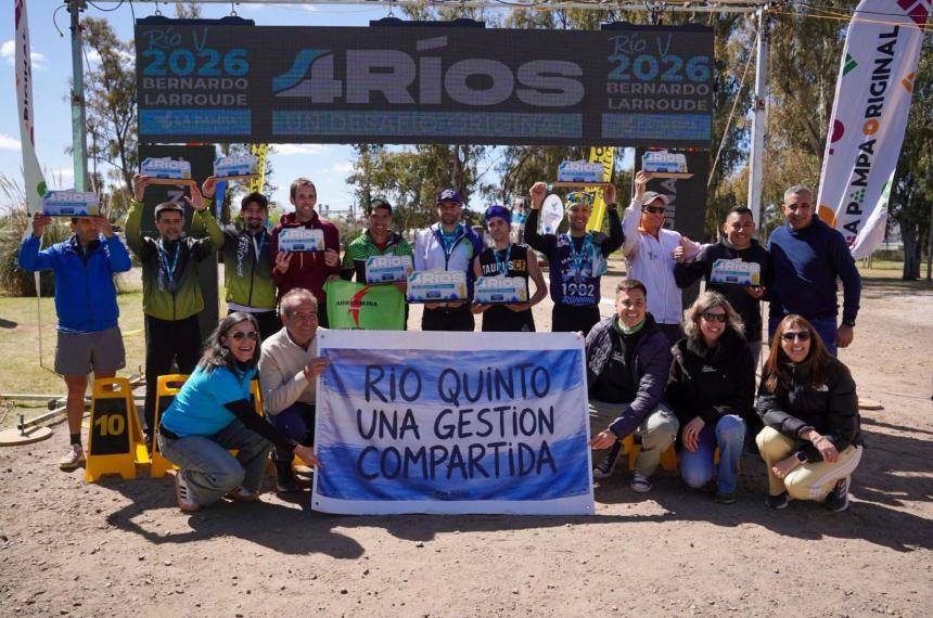 La segunda fecha del atletismo en Bernardo Larroudé fue parte de la programación de los 4 Ríos