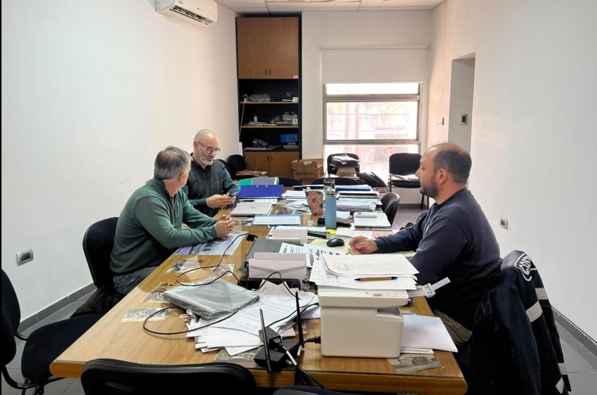 Funcionarios provinciales visitaron Trenel