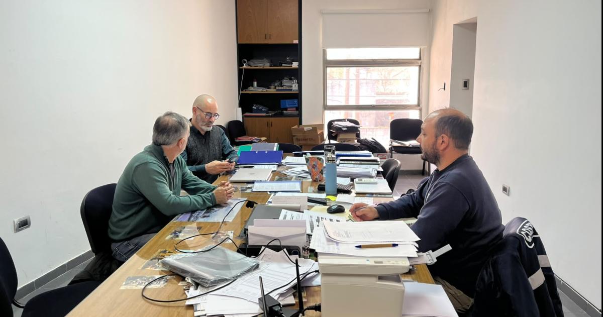 Funcionarios provinciales visitaron Trenel