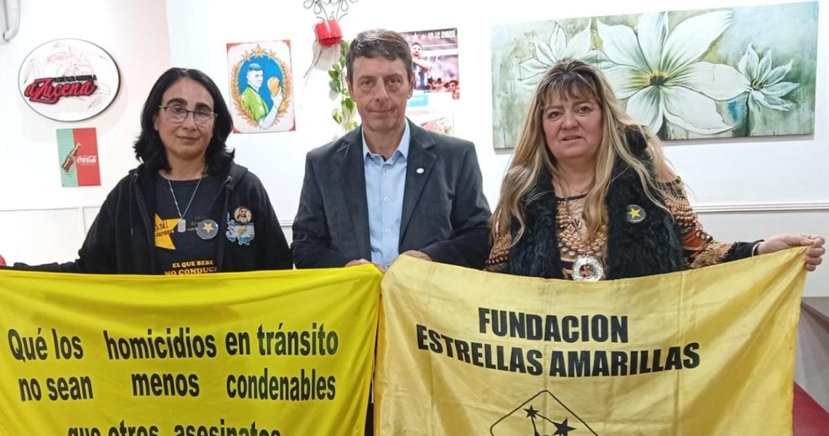 Representantes de la Fundación junto al diputado nacional Ariel Rauchemberger de La Pampa