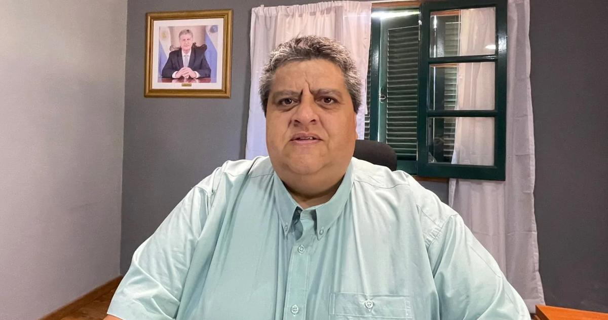 El presidente de la comuna Federico Bogarin