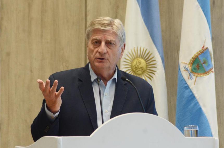 El gobernador pampeano Sergio Ziliotto