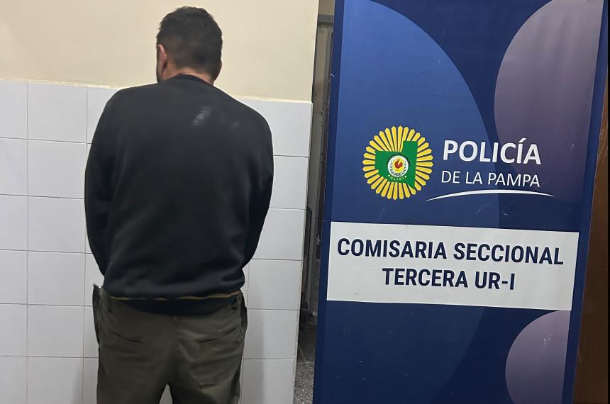 El detenido- el hecho ocurrió sobre las avenidas Luro y Wilde