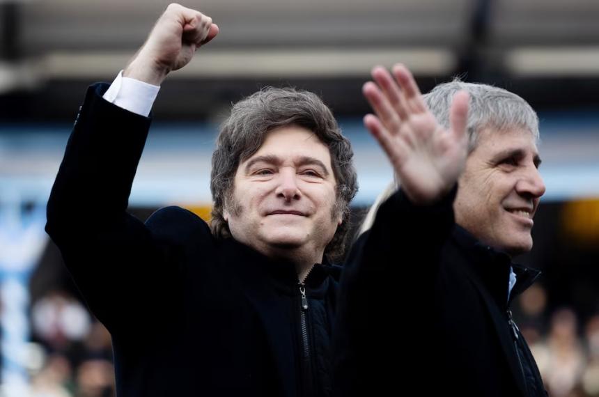 Javier Milei y Luis Caputo