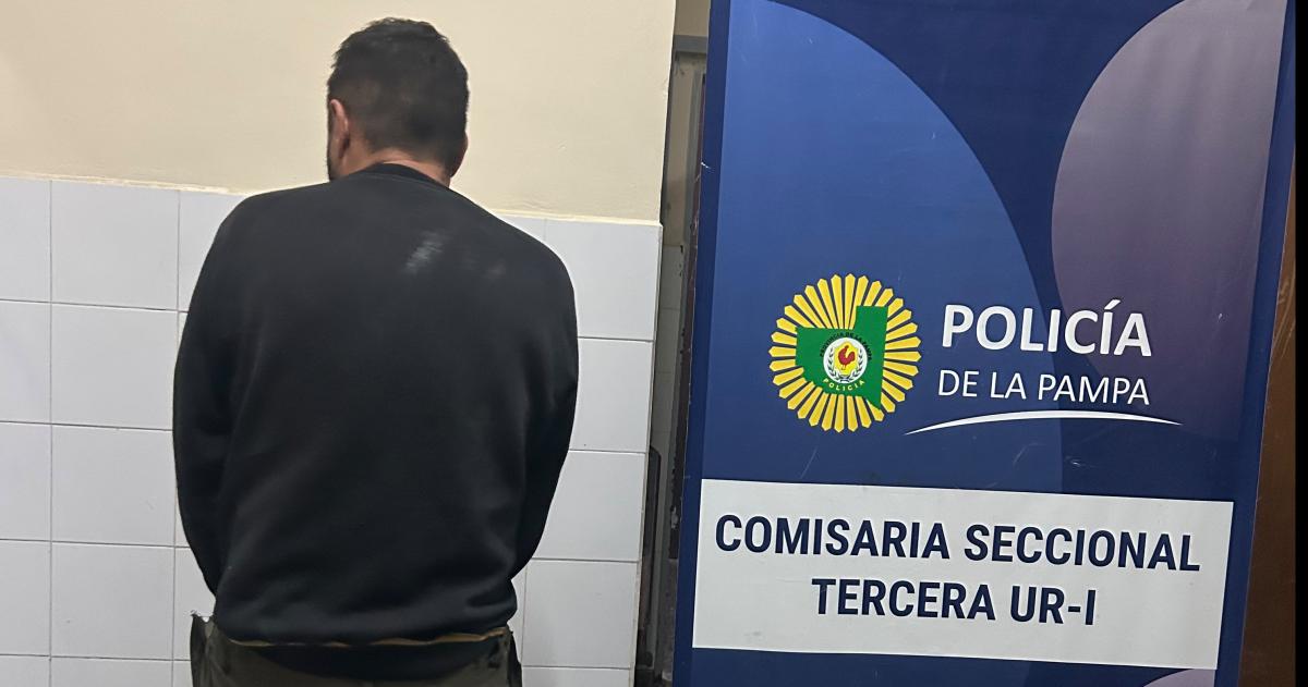 El detenido- el hecho ocurrió sobre las avenidas Luro y Wilde