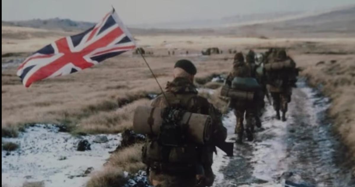 La imagen que promociona la cuenta de X del gobierno brit�nico de Malvinas