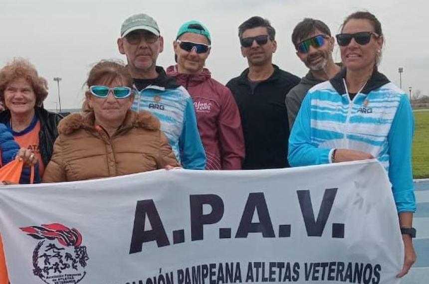 Los representantes de APAV que compitieron en Soldati