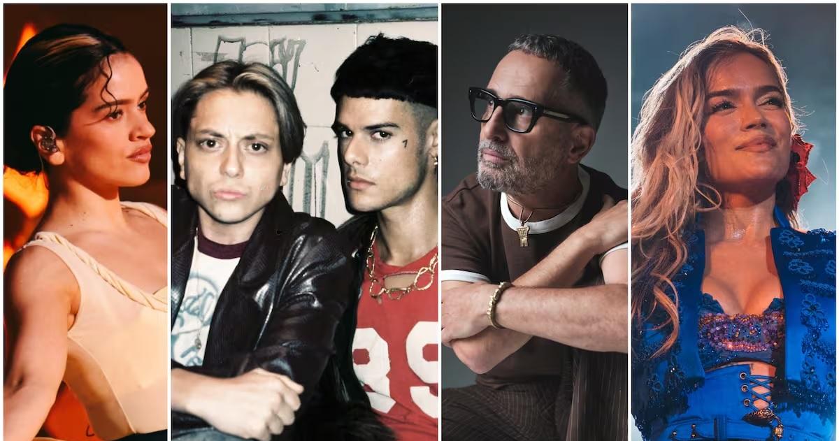 Rosalía Catriel y Paco Amoroso Jorge Drexler y Karol G lucha de gigantes para la próxima edición de los Latin Grammy