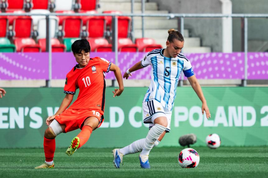 Agustina fue la capitana del equipo argentino