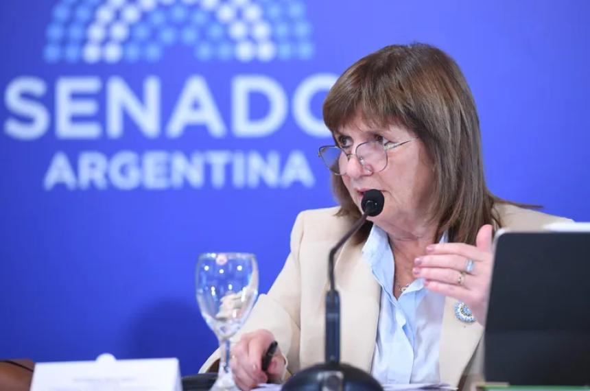 La senadora Patricia Bullrich tomó distancia en los recortes de fondos para Discapacidad