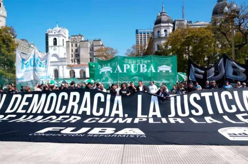 La manifestación tendr� como punto de llegada el Palacio de Tribunales