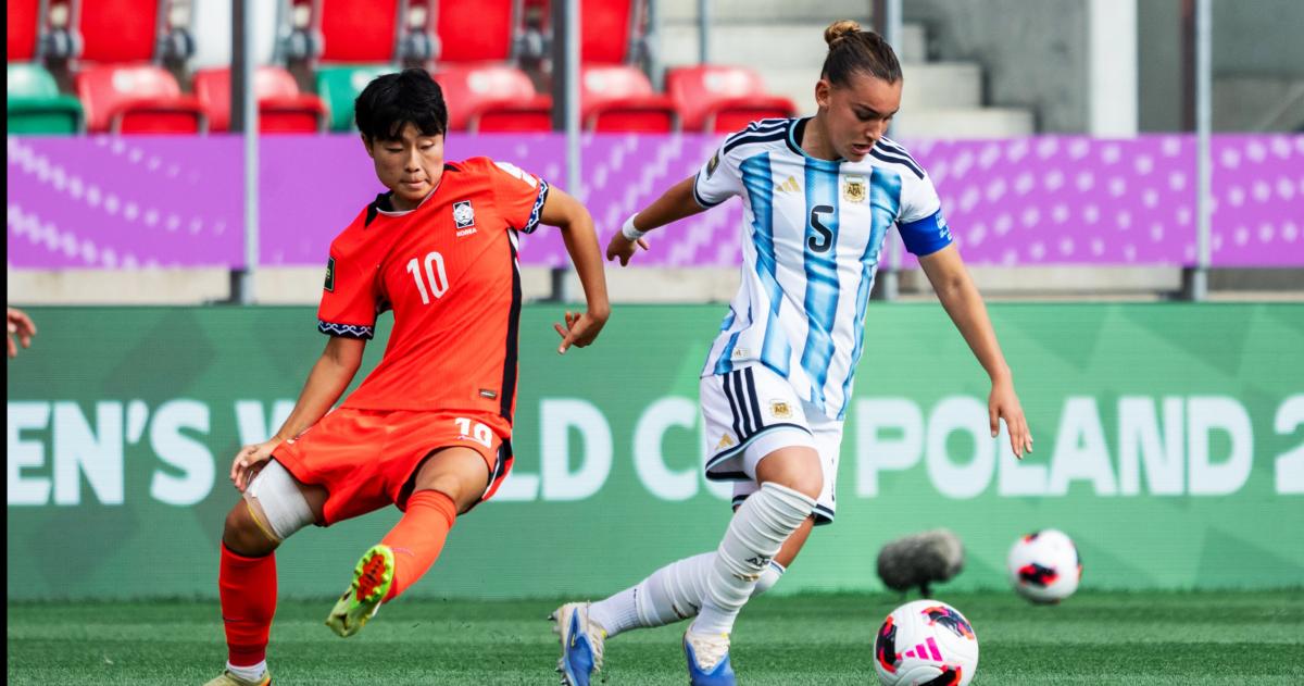 Agustina fue la capitana del equipo argentino