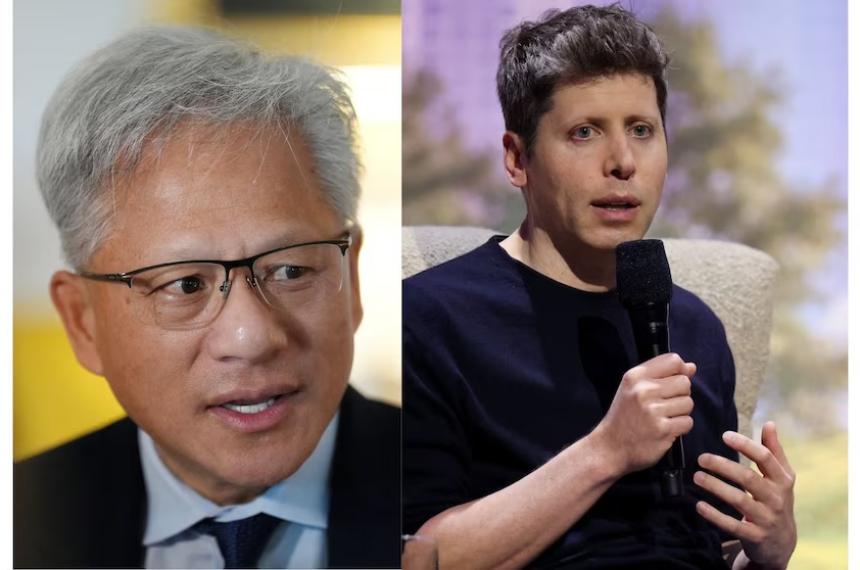 Jensen Huang y Sam Altman han mostrado posiciones diferentes frente a la regulación de la IA