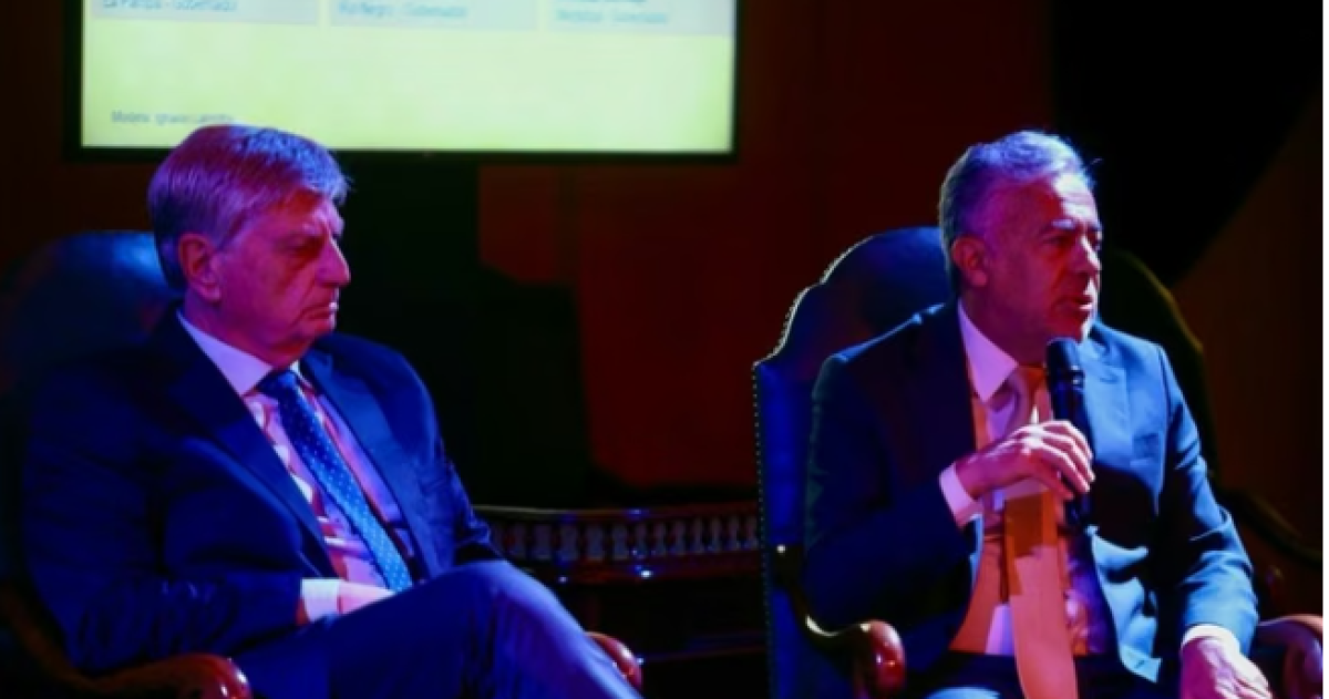 Ziliotto y Cornejo juntos en un encuentro de gobernadores