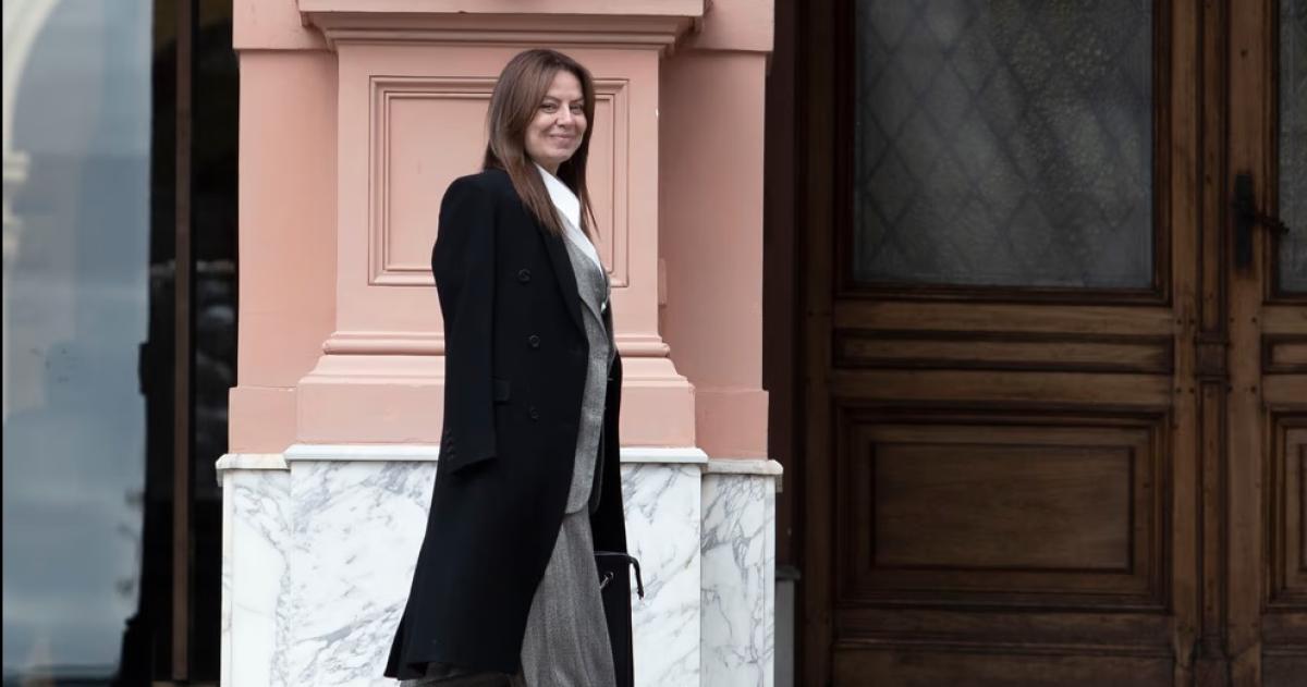 La ministra de Capital Humano Sandra Pettovello