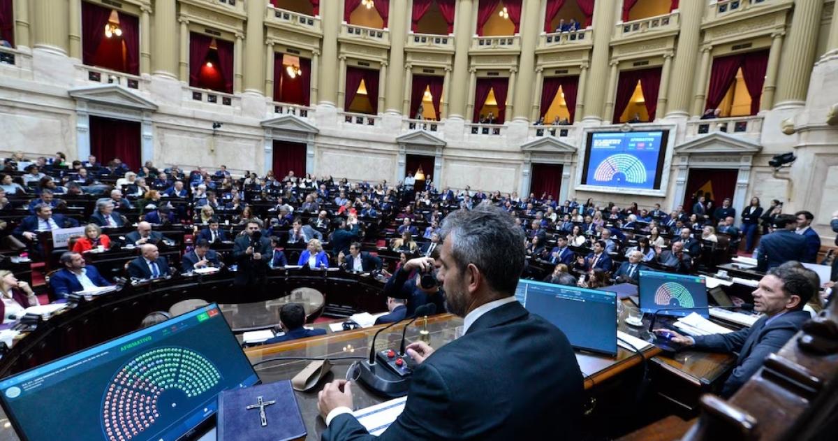 Martín Menem presidente de la C�mara de Diputados