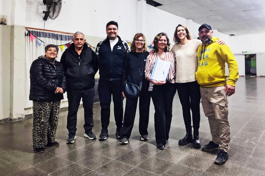 La nueva comisión vecinal
