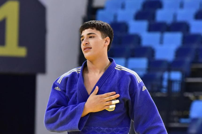 Tom�s tiene apenas 18 años y fue su primer Suramericano