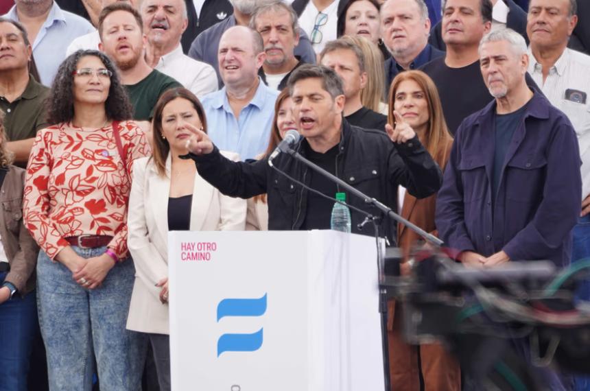 Axel Kicillof cerró el encuentro del Movimiento Derecho al Futuro