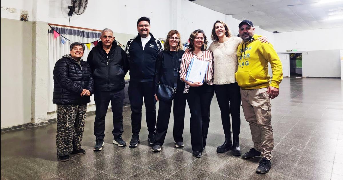 La nueva comisión vecinal