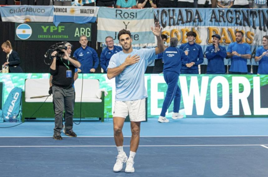 Fran Cer�ndolo aportó dos puntos para la victoria nacional
