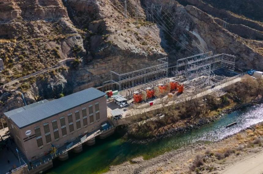 El complejo hidroeléctrico Los Nihuiles