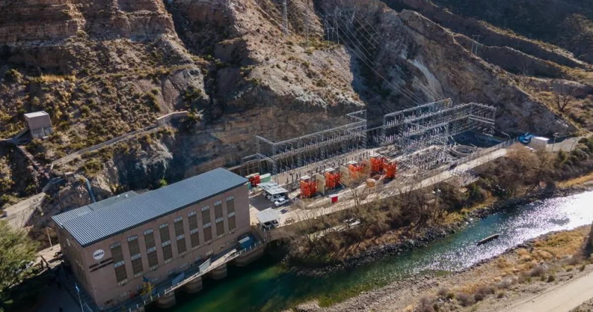 El complejo hidroeléctrico Los Nihuiles